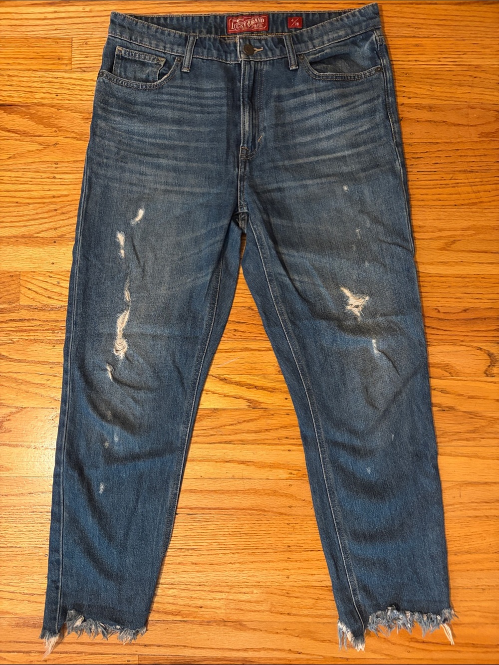 Lucky Sienna Slim Boyfriend Jean